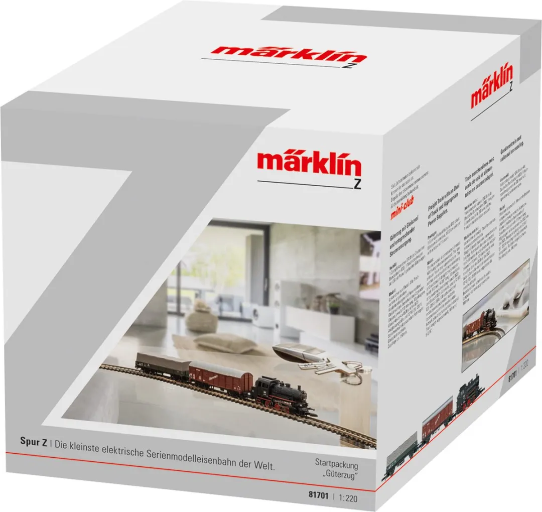 Märklin Startset Goederentrein Serie 89 Schaal Z - 81701