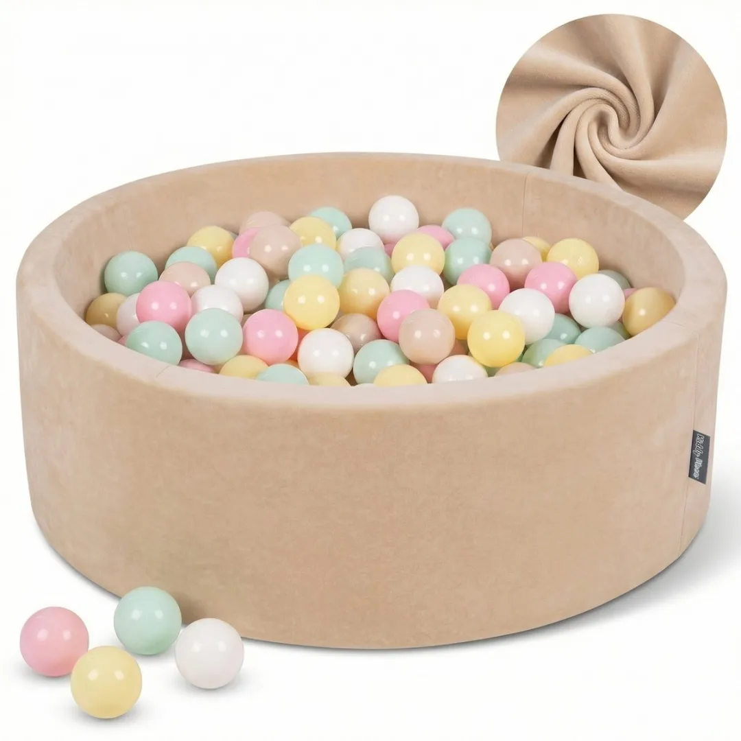 KiddyMoon Ballenbad 90x30cm 300 Ballen