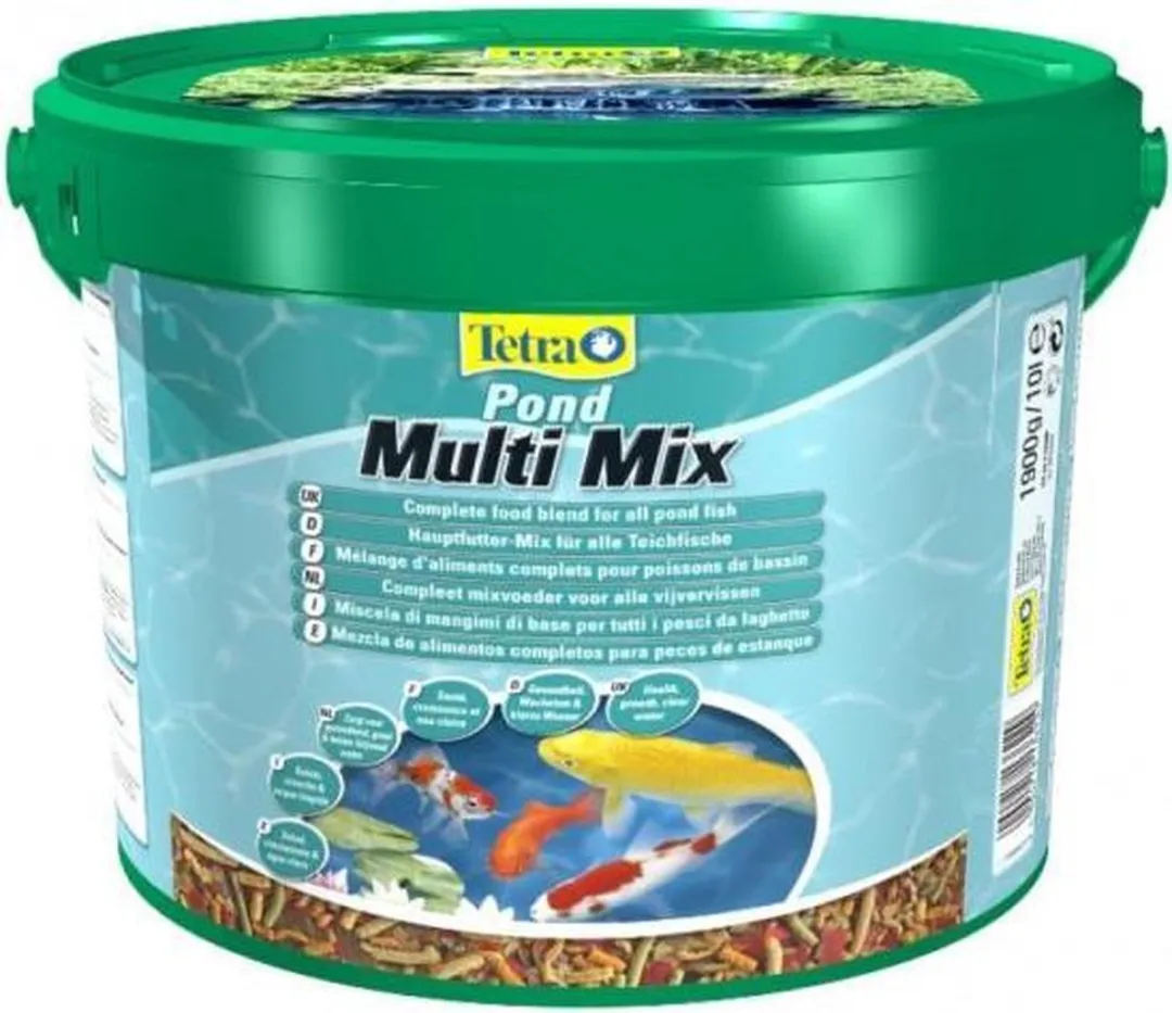 Tetra Pond Multi Mix Visvoer - 10L Emmer