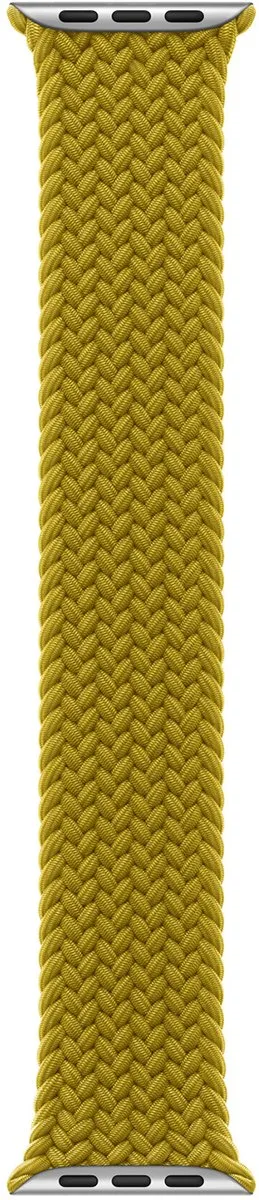 Apple Gevlochten Solobandje Apple Watch - 38/40/41/42mm - Chartreuse