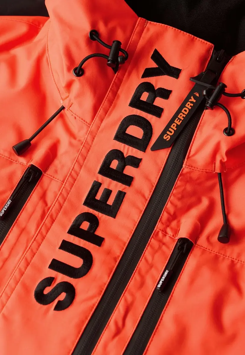 Superdry Ultimate Freestyle Skijas Heren - Oranje/Zwart - L - afbeelding 3 van 6