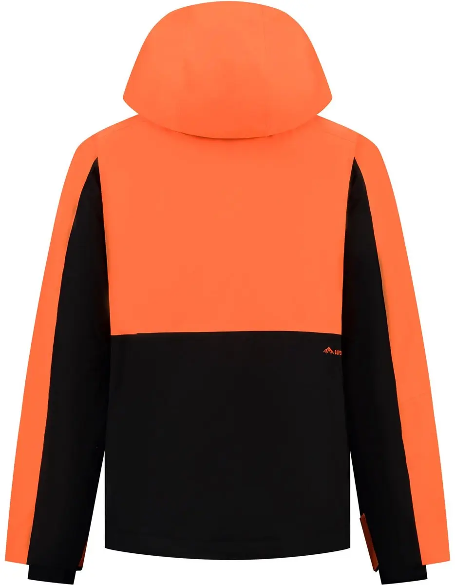 Superdry Ultimate Freestyle Skijas Heren - Oranje/Zwart - L - afbeelding 6 van 6