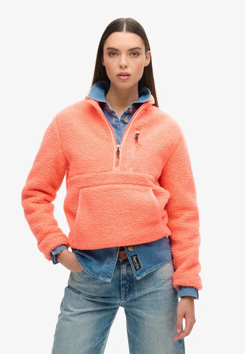 Superdry Outdoor Half Zip Fleece Sweater Dames
