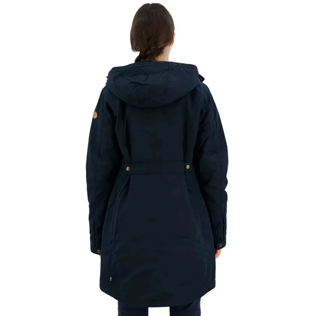 Fjällräven Kiruna Padded Parka Dames Outdoorjas - Dark Navy - afbeelding 4 van 6
