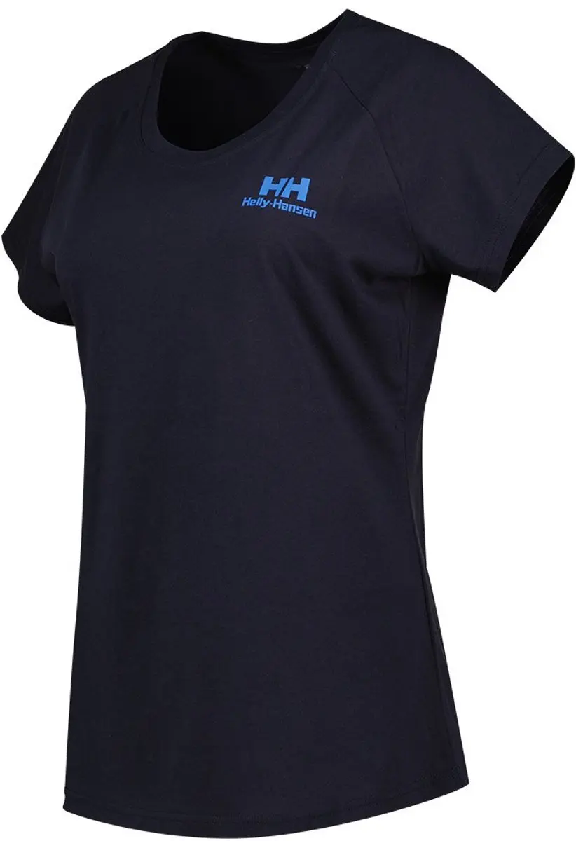 Helly Hansen Nord Graphic Drop Dames T-shirt - Navy - S - afbeelding 2 van 5