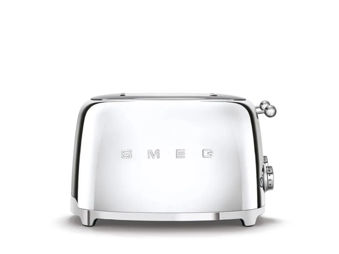 Smeg TSF03SSEU Broodrooster 4x4 - 2000W - 6 Niveaus - Staal