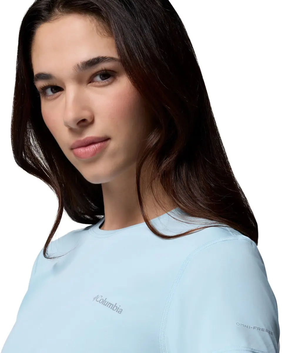 Columbia Zero Rules Light Dames Outdoorshirt - Marine Light - afbeelding 4 van 6