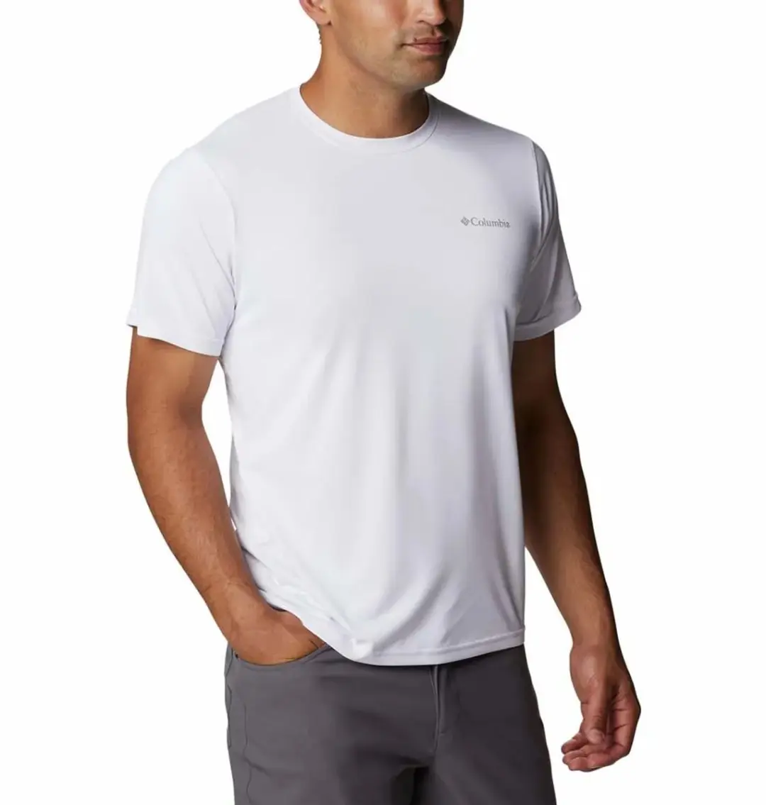 Columbia Hike Crew Heren Outdoorshirt - Wit - afbeelding 3 van 6