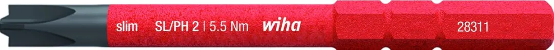 Wiha VDE Plat Plus/Minus Verwisselbare Kling SL/PH 2 75mm