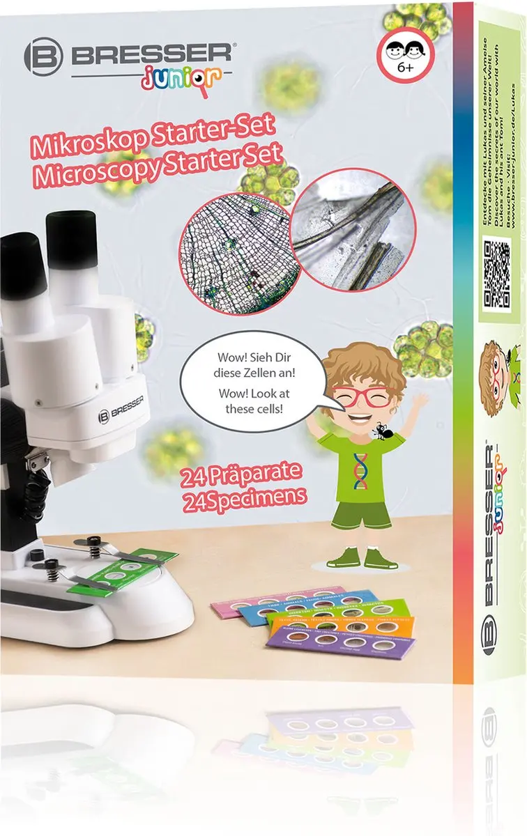Bresser Experimenteerset Microscoop - 30-delig - afbeelding 5 van 5