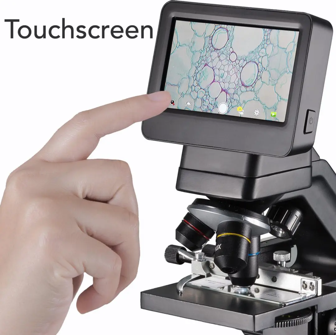 Bresser Biolux Touch Digitale LCD-microscoop - Tot 40x - afbeelding 2 van 6