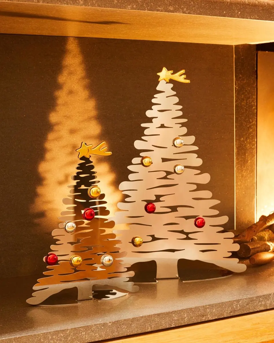 Alessi Bark BM06/30 Kerstboom 30cm - Zilver - afbeelding 5 van 6