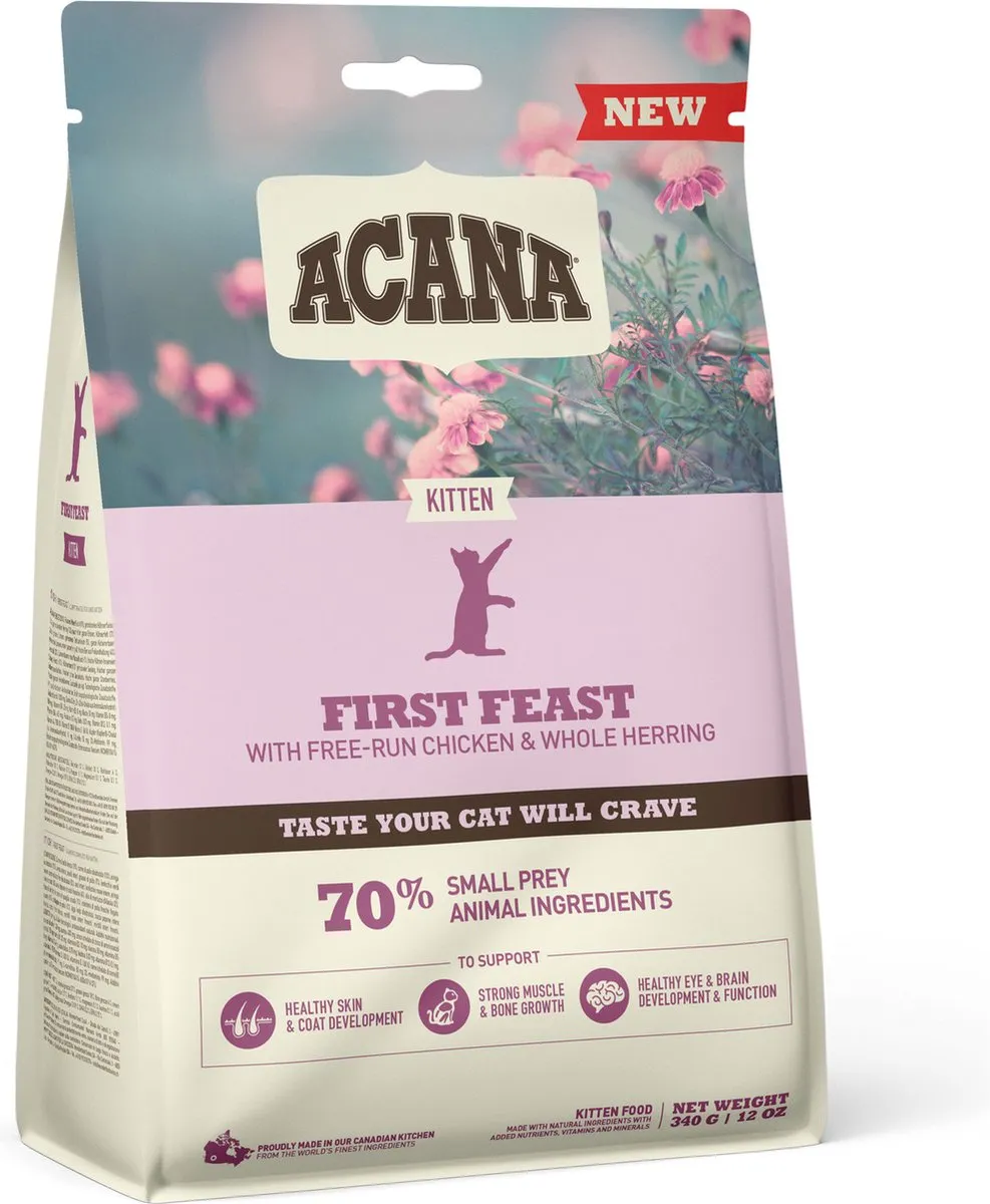 Acana Kitten First Feast Kattenvoer 340g