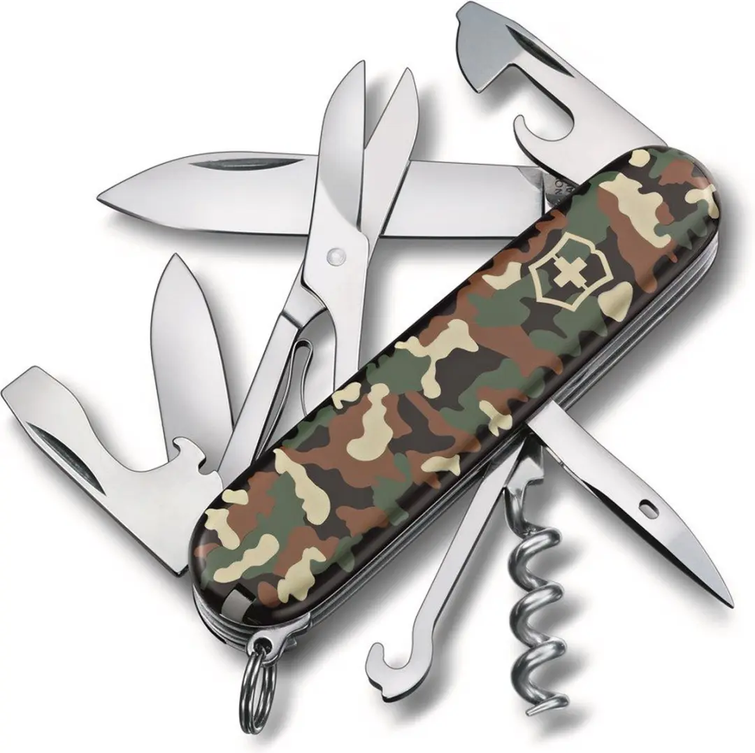 Victorinox Climber Zwitsers Zakmes 14 Functies - Camouflage - afbeelding 2 van 3