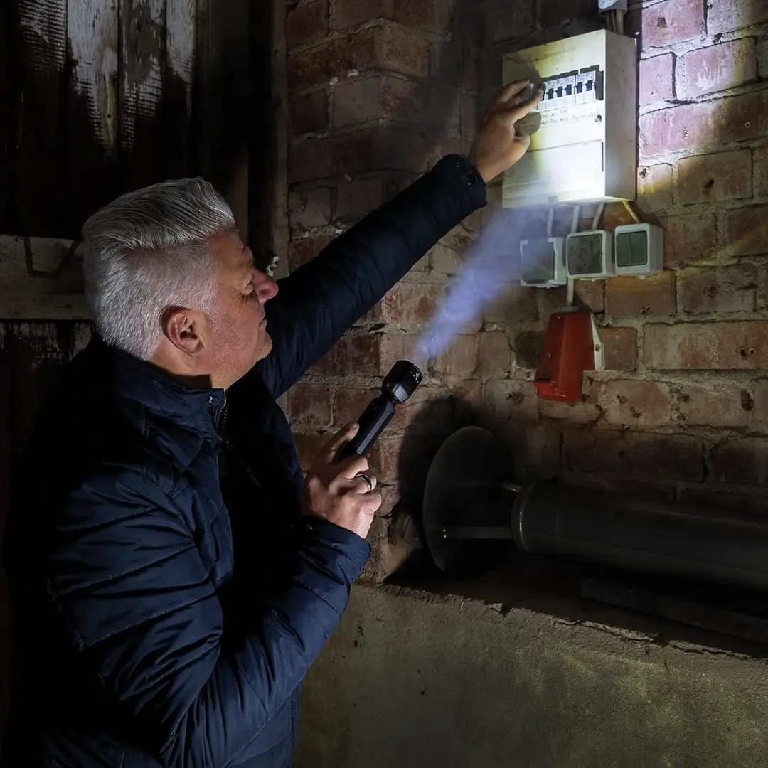 Abus TL-525 Torch Zaklamp - 500 Lumen - Antraciet - afbeelding 5 van 6