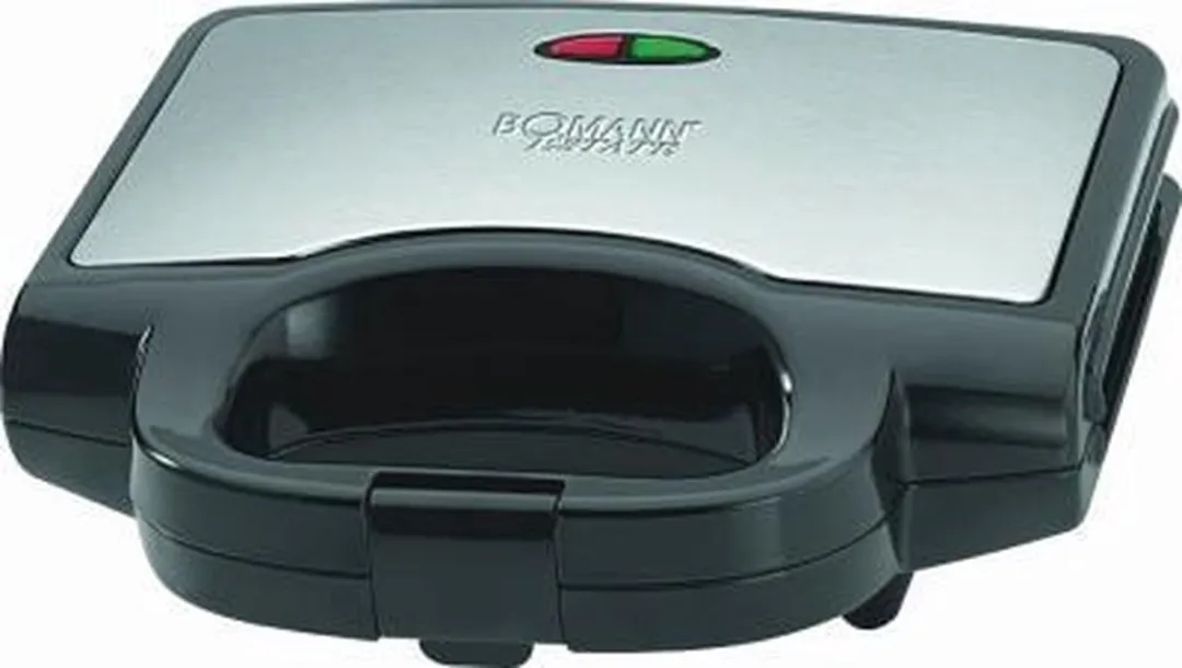 Bomann ST 1372CB Tosti-ijzer - 750W - Zwart/zilver