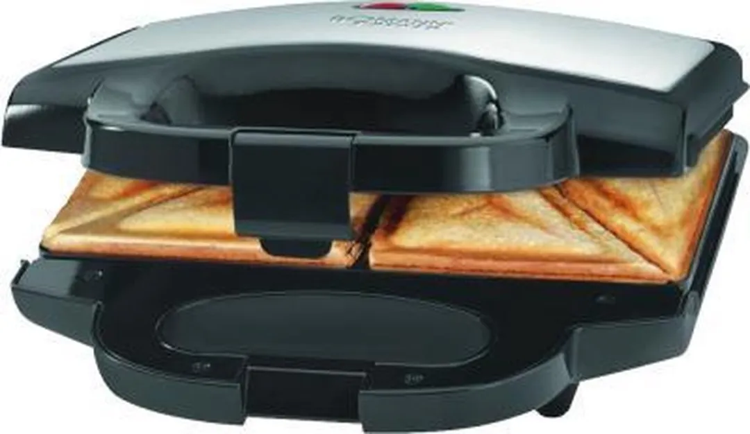 Bomann ST 1372CB Tosti-ijzer - 750W - Zwart/zilver