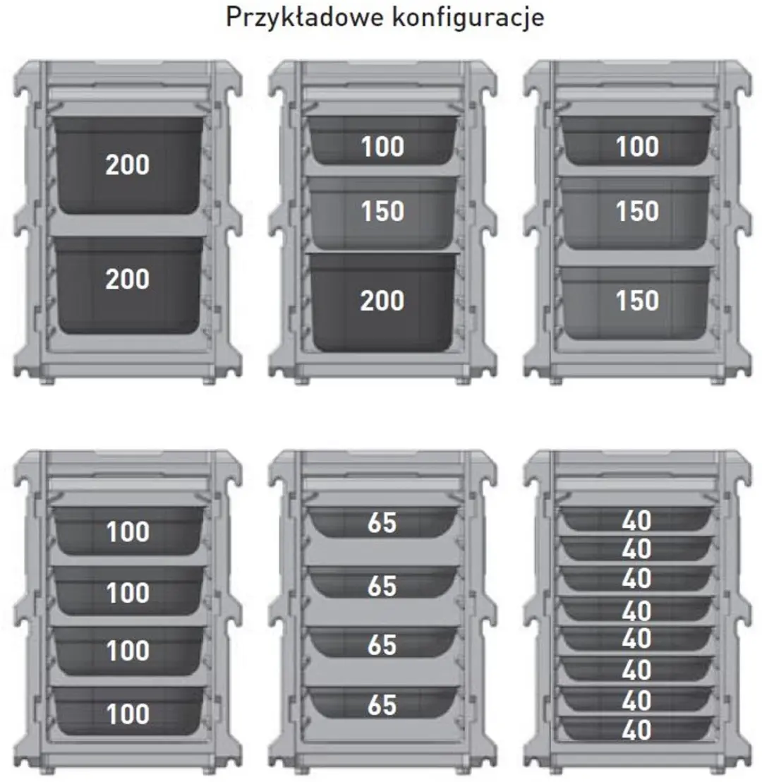 HENDI Thermo Catering Box GN 1/1 - 100L - 635x465x660mm - afbeelding 2 van 6