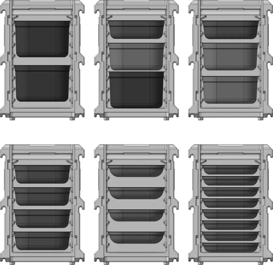 HENDI Thermo Catering Box GN 1/1 - 100L - 635x465x660mm - afbeelding 3 van 6