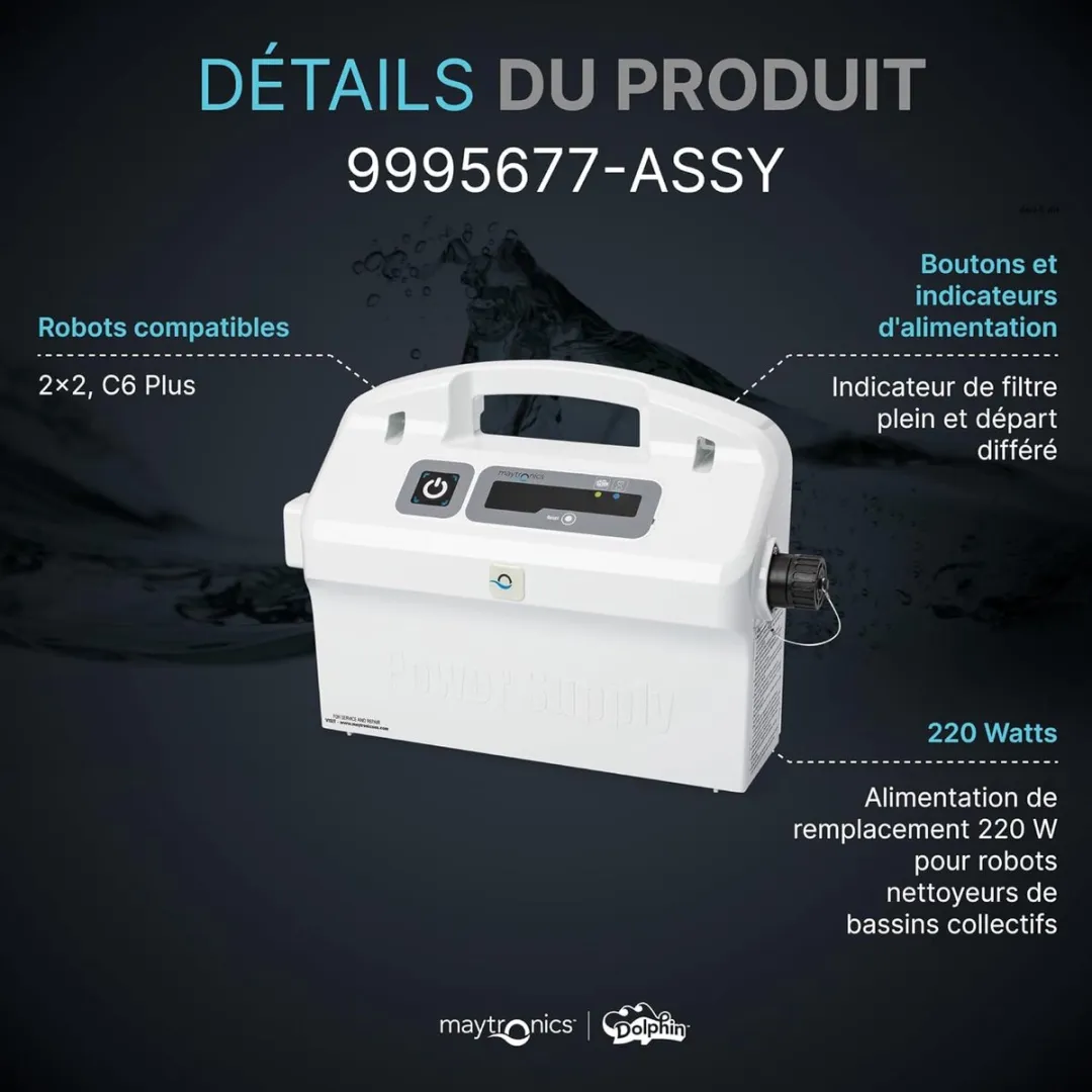 Maytronics Dolphin Voeding 9995677-assy - Wit