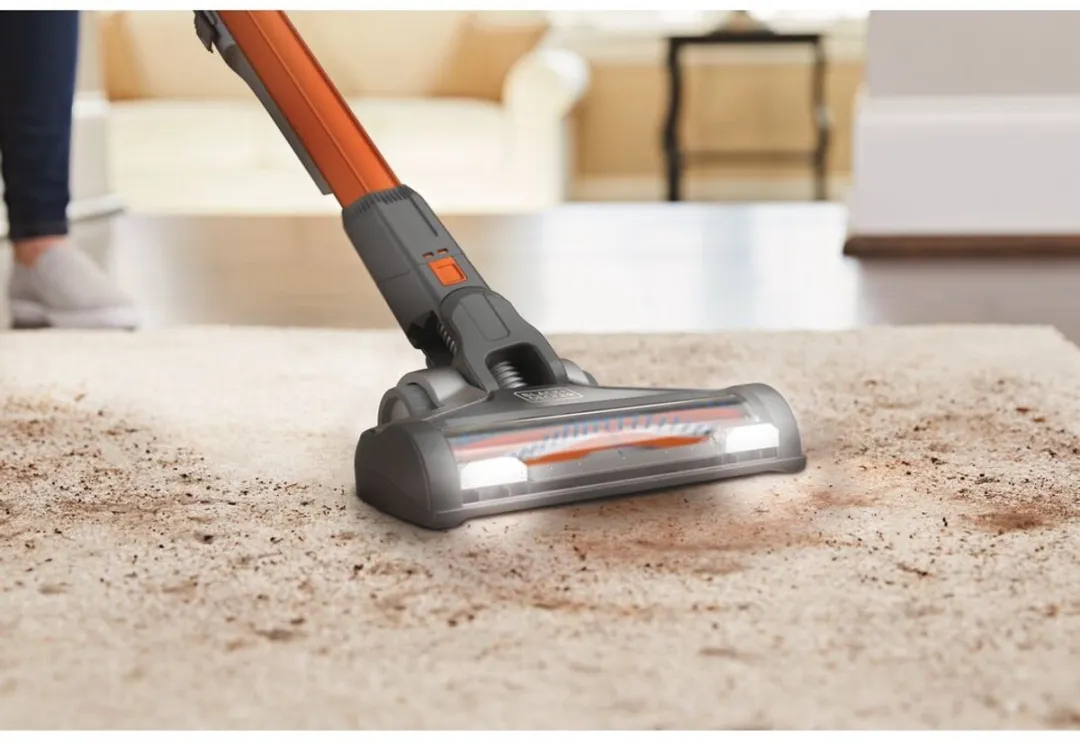 BLACK+DECKER BHFEV182C Steelstofzuiger - 40 Airwatts - Zwart/Oranje - afbeelding 6 van 6