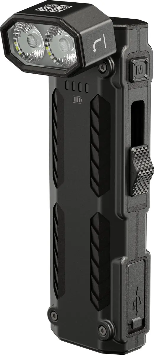 Nitecore EDC09 oplaadbare zaklamp 1600lm - Zwart - afbeelding 5 van 6