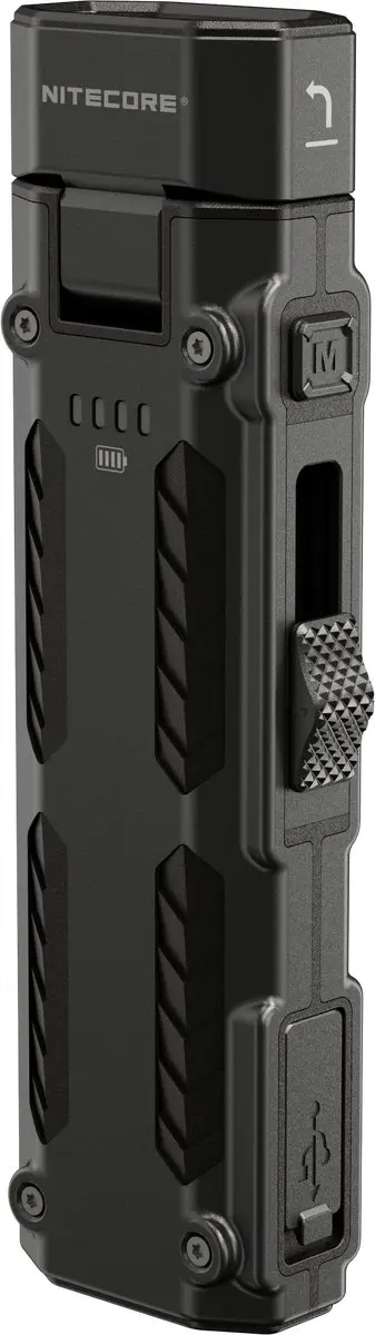 Nitecore EDC09 oplaadbare zaklamp 1600lm - Zwart - afbeelding 2 van 6