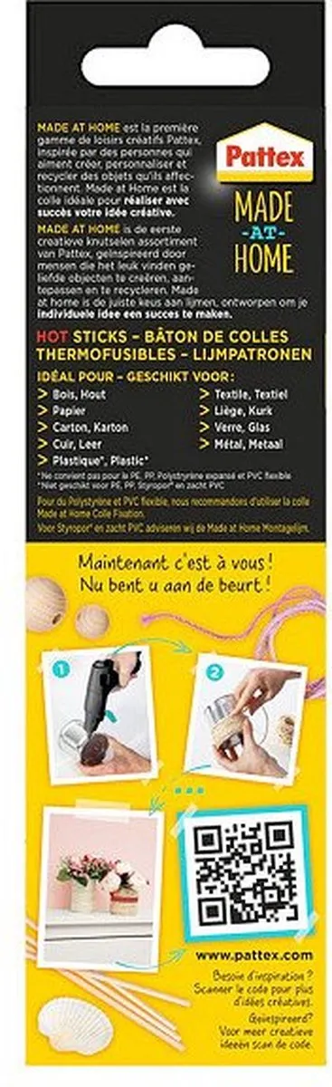 Pattex Made at Home Hot Stick 200 g Box