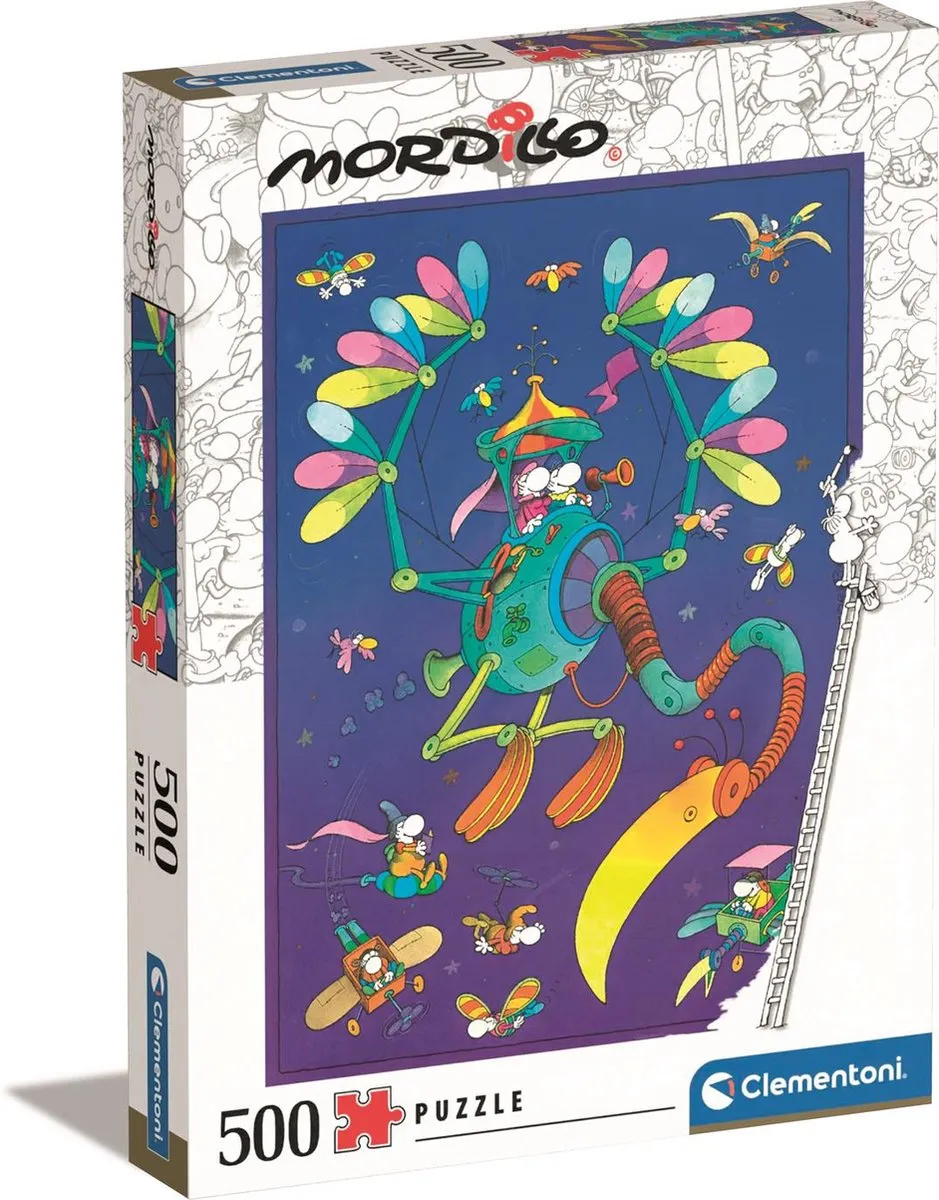 Clementoni Impossible Mordillo Puzzel 500 Stuks