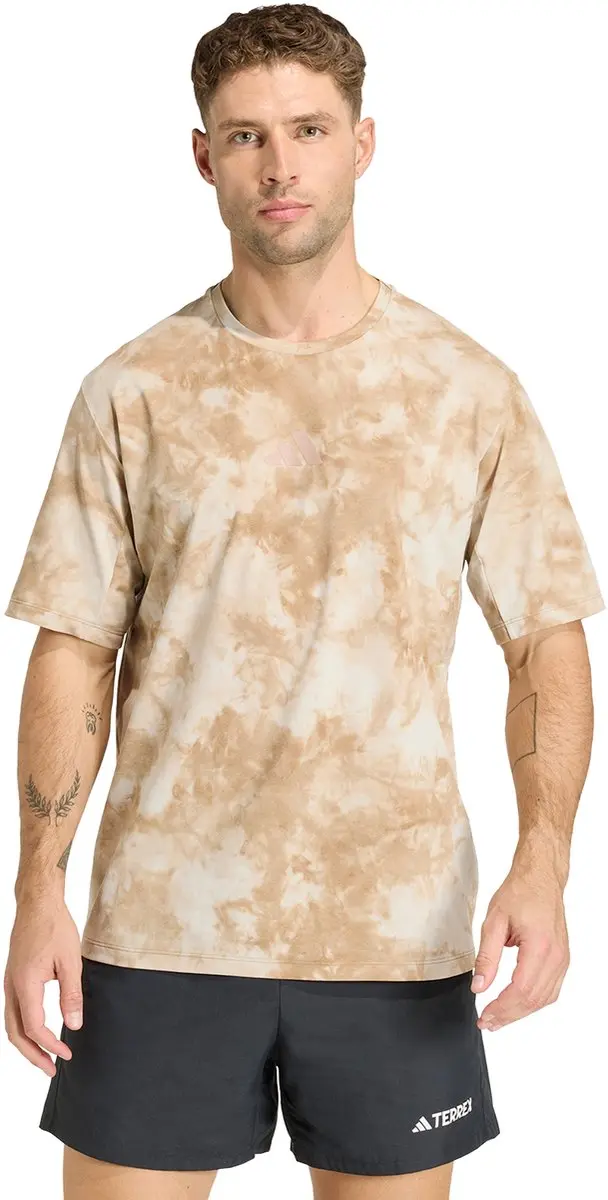 Adidas Terrex Terrex Multi Spray Dye T-Shirt - Heren - Beige
