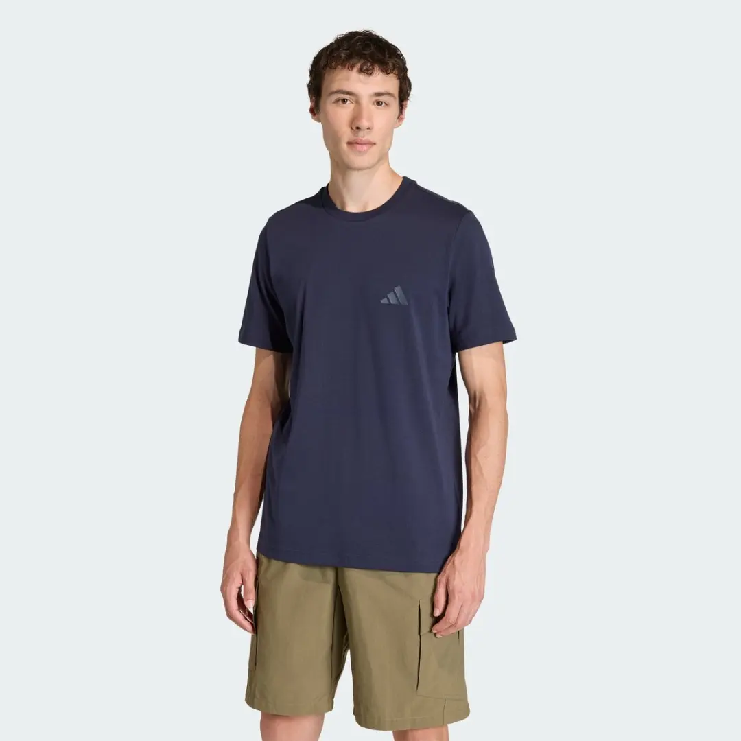 Adidas Terrex Mountain Graphic T-Shirt - Heren - Blauw - afbeelding 2 van 6