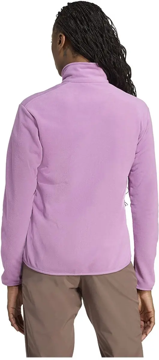 adidas TERREX Multi Essentials Fleece Jack Dames - Paars - afbeelding 2 van 6
