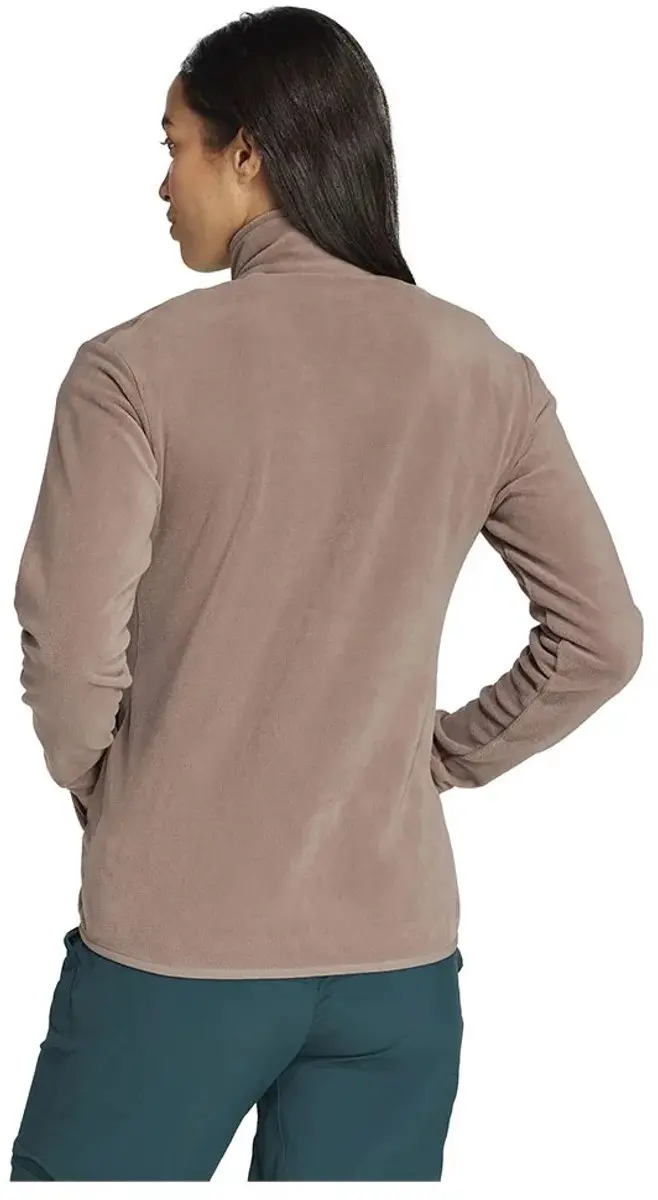 adidas TERREX Multi Essentials Fleece Jack Dames - Bruin - afbeelding 2 van 6