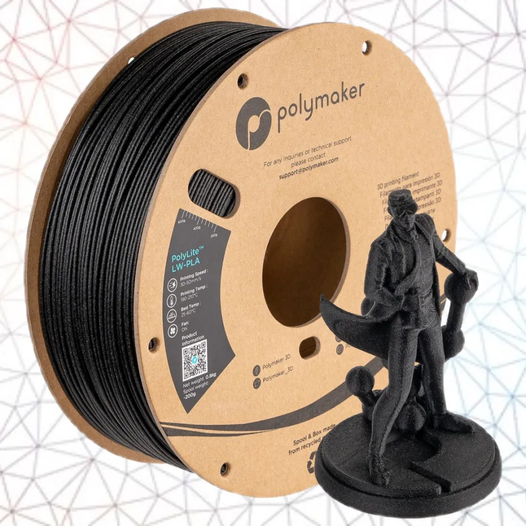 Polymaker PolyLite LW-PLA Filament 1.75mm