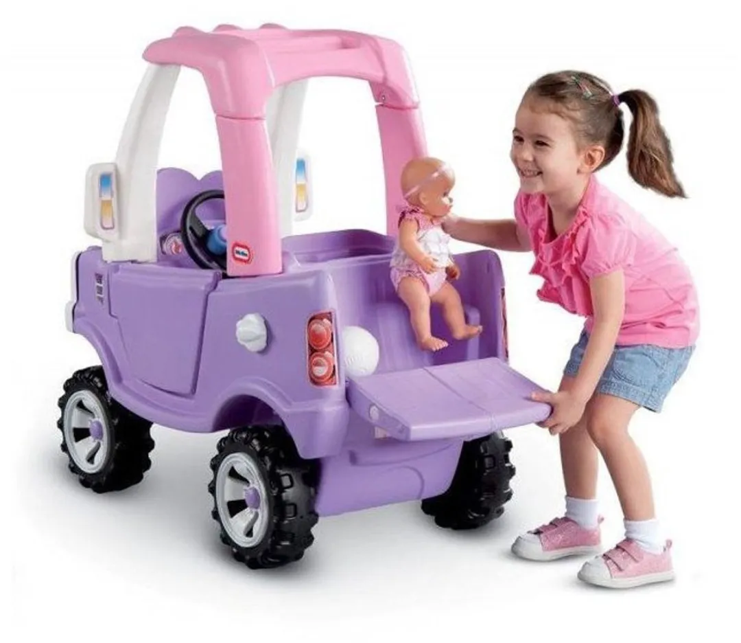 Little Tikes Cozy Truck Princes Loopauto - Paars/Rozig