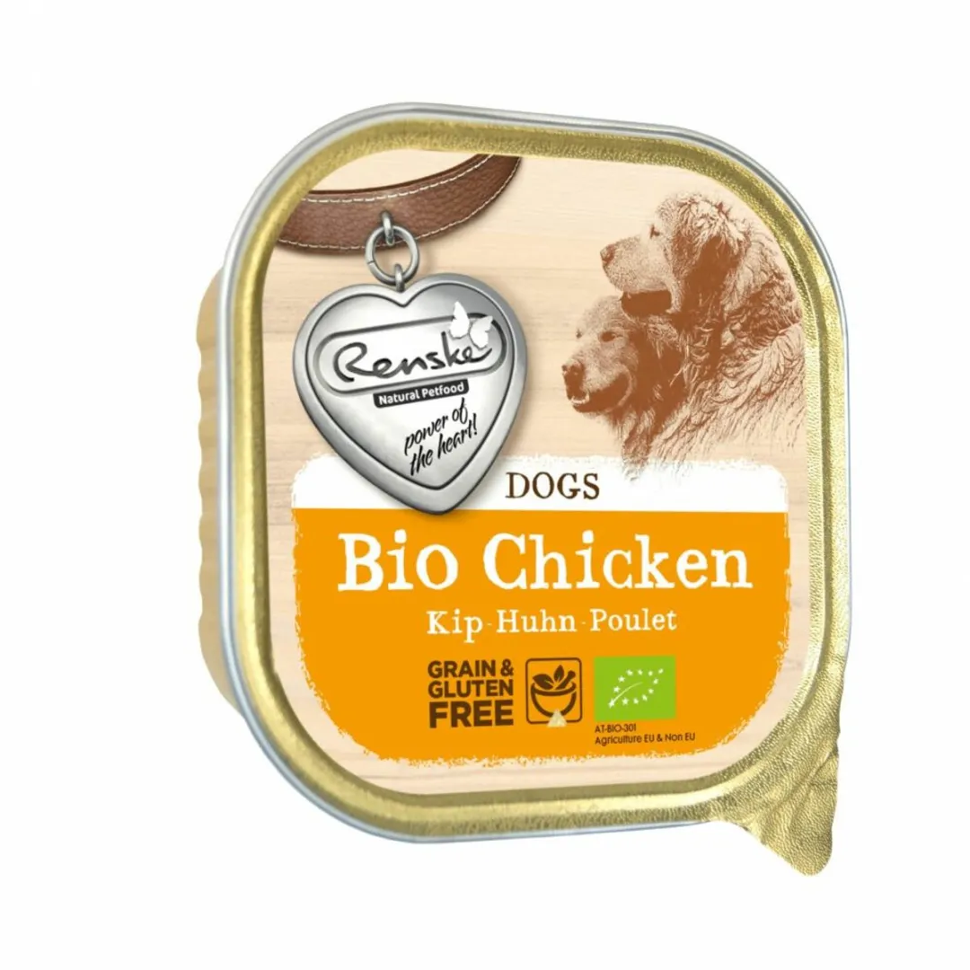 Renske Adult Bio Kip Graanvrij Hondenvoer 2,7kg