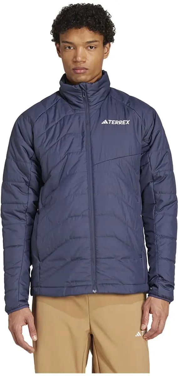 Adidas Terrex Multi Synthetic Insulated Jas Blauw M Man