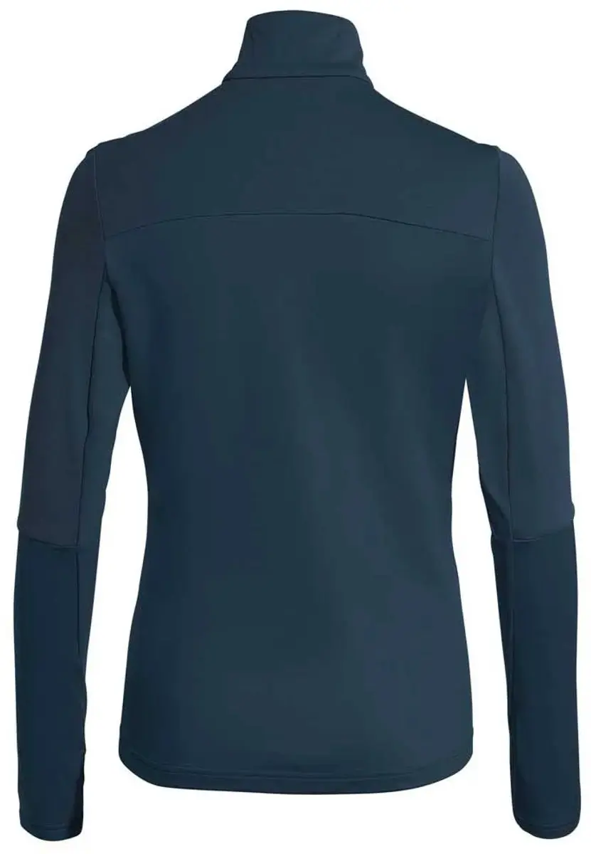 Vaude Livigno Ii Half Rits Lange Mouw T-shirt Blauw 40 Vrouw - afbeelding 3 van 4