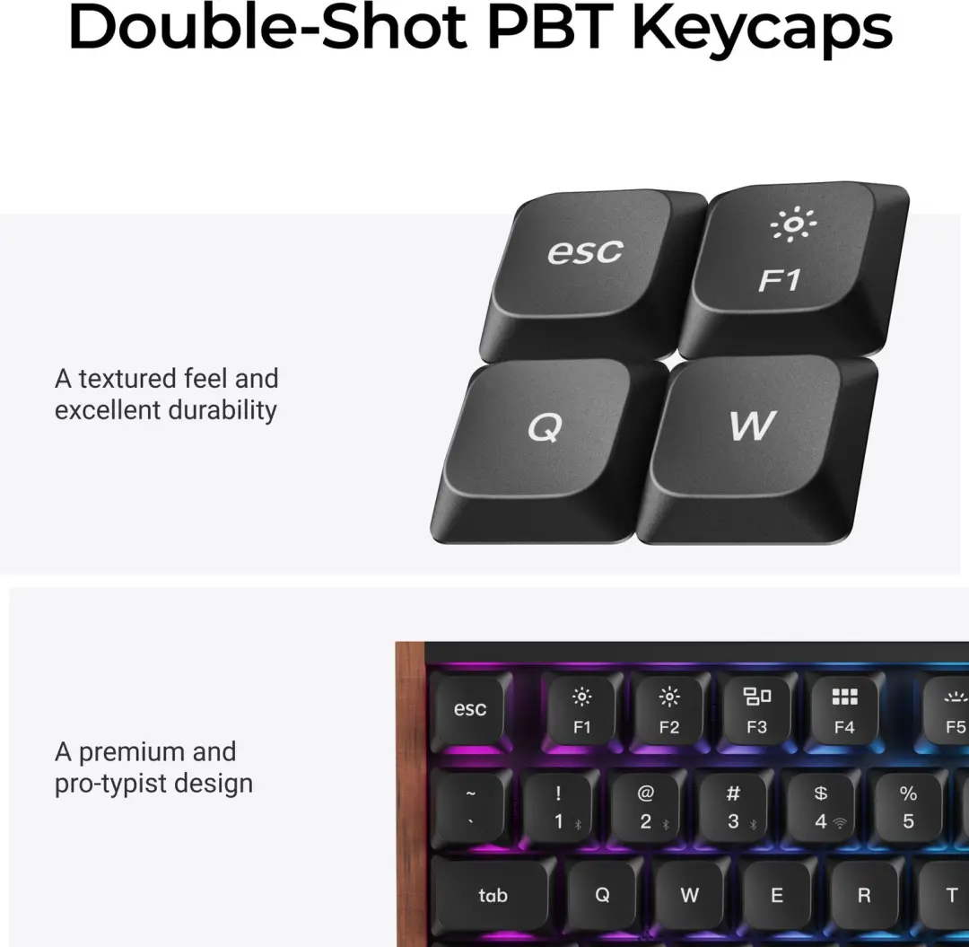 Keychron K5 Ultra 8K K5U-H4 Toetsenbord - Zwart - afbeelding 3 van 6