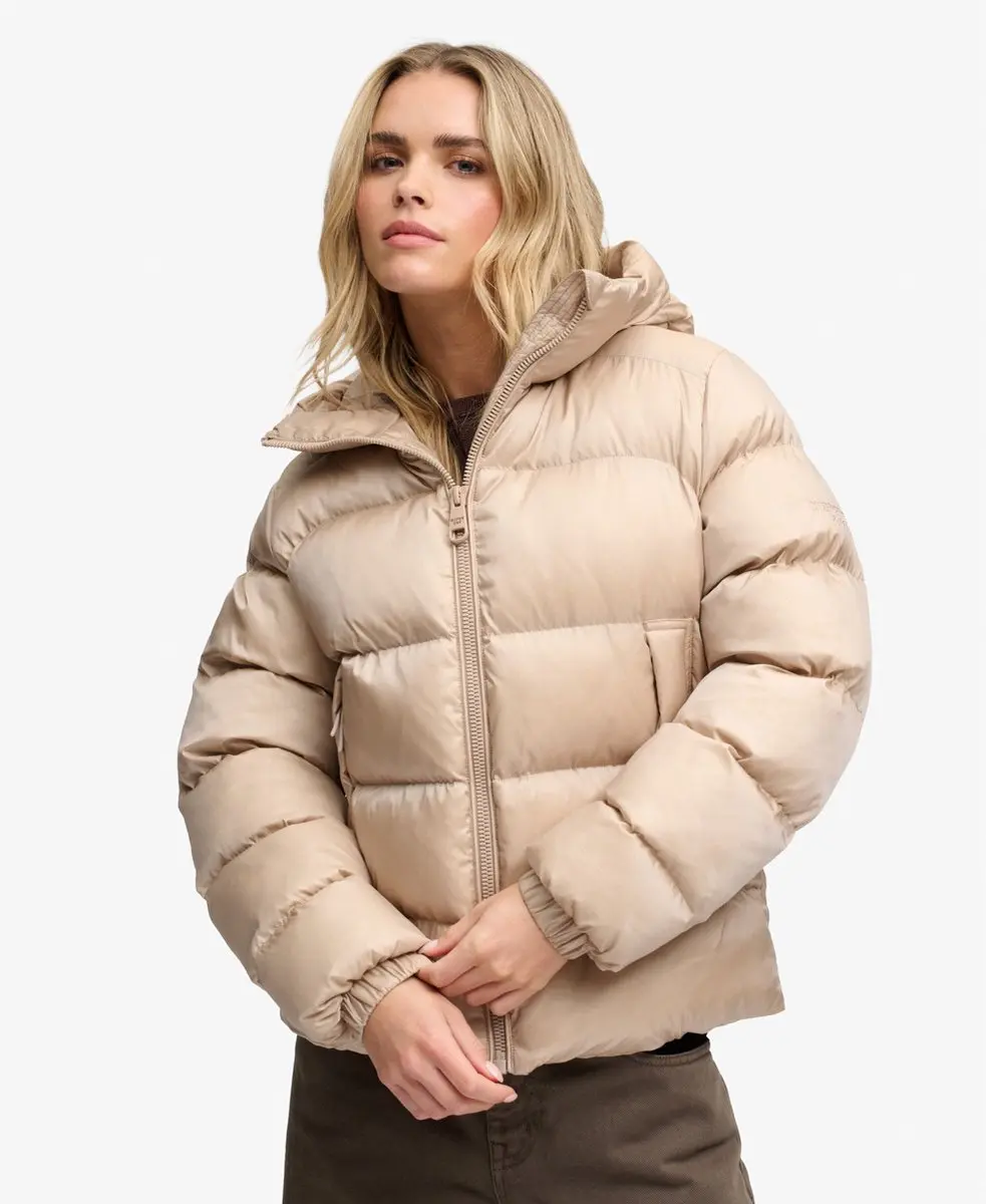 Superdry Shine Puffer Jas Dames