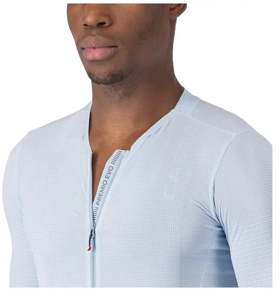Castelli Premio Evo Wielertrui - Blue Winter - L - afbeelding 5 van 6