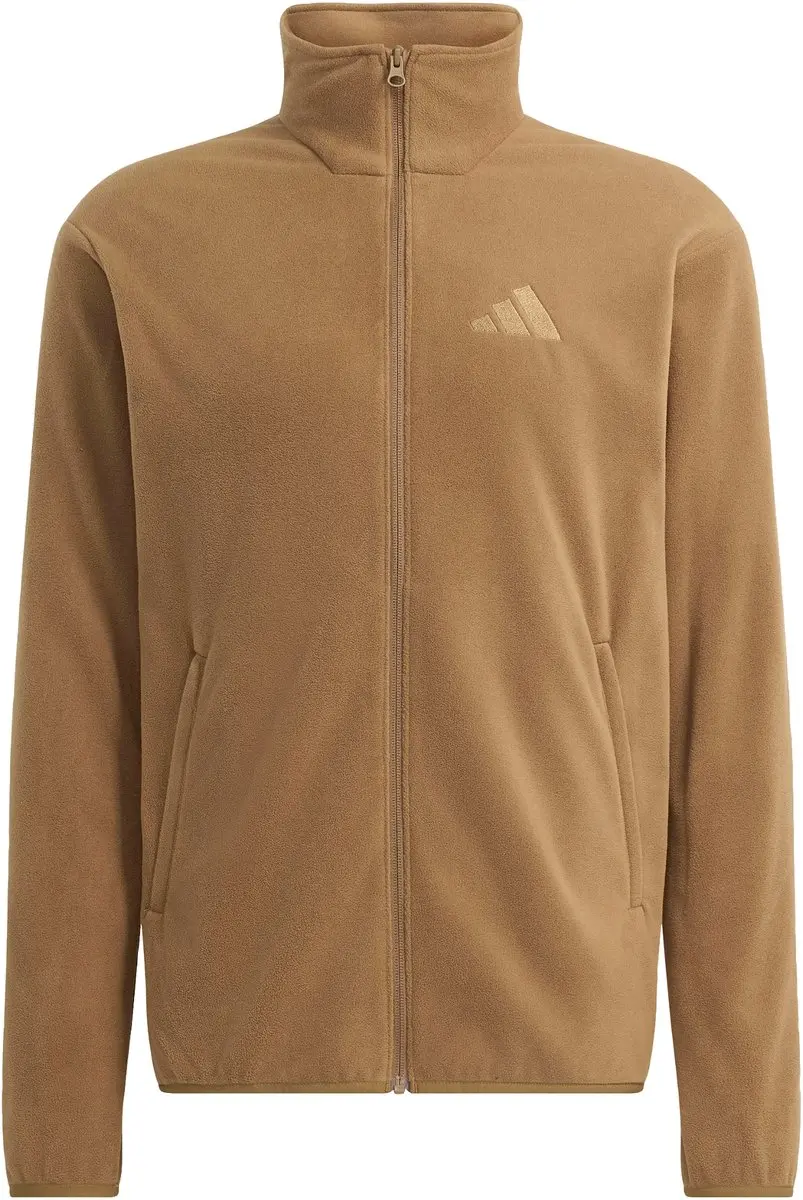 adidas Terrex Multi Essentials Fleece Jack - Heren - Bruin - afbeelding 3 van 6