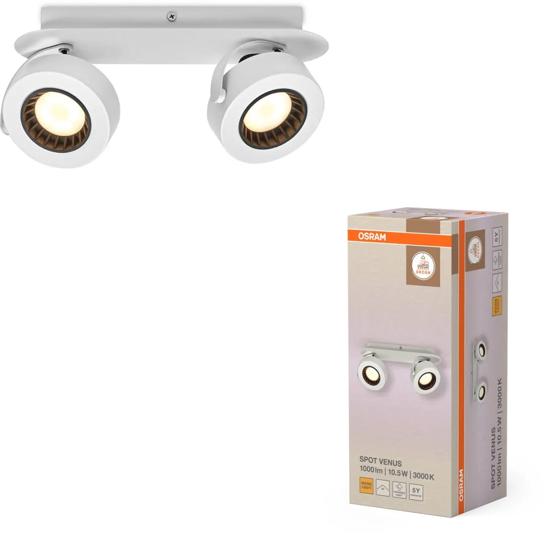 Osram Decor Spot Venus 10,5W Warm Wit