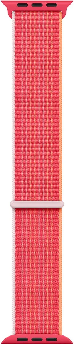 Apple Watch Geweven Sportband Rood - One Size