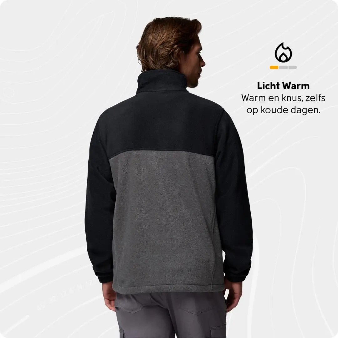 Columbia Steens Mountain Full Zip 2.0 Fleece Jas - Zwart - afbeelding 3 van 6