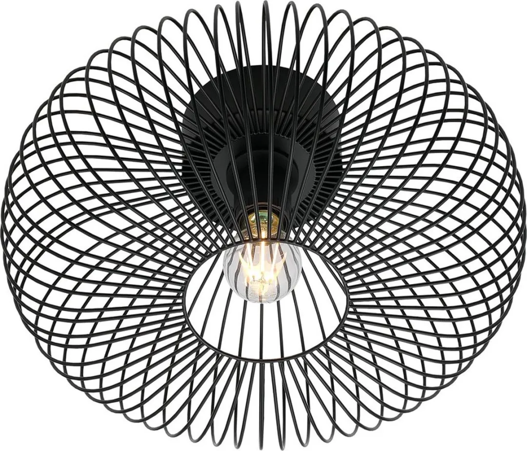 Nordlux Beroni Plafondlamp E27 - 40cm Zwart