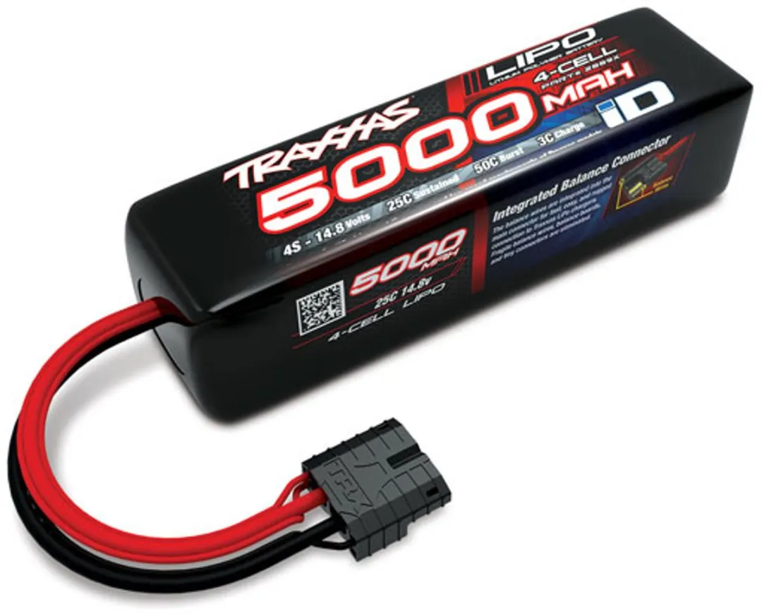 Traxxas LiPo Accupack 14.8V 5000mAh 4S 25C Softcase