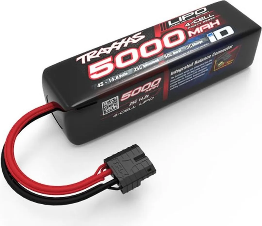 Traxxas LiPo Accupack 14.8V 5000mAh 4S 25C Softcase