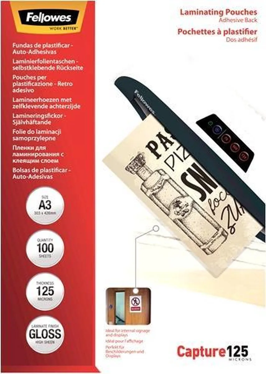 Fellowes Lamineerfilm A3