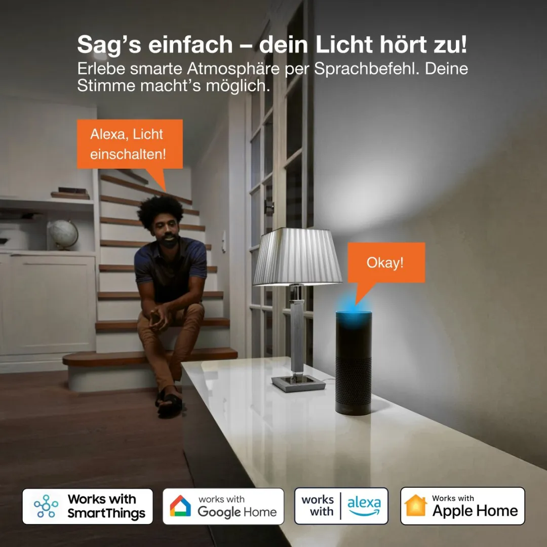 Osram SMART+ A60 E27 9W Instelbaar Wit - Mat - 3000K